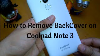 How To Remove Back Cover on Coolpad Note 3