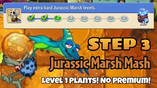 Plants vs Zombies 2 | Epic Quest: Jurassic Marsh Mash - Step 3