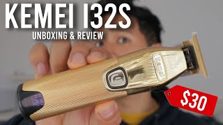 Kemei I32S Babyliss-alike Trimmer Review & Unboxing!!