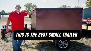 Covered Wagon Little 4x6 Trailer review