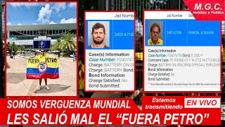 LES SALIÓ MAL "FUERA PETRO" // BOLETAS FALSAS // PRESIDENTE FED. FÚTBOL RESEÑADO EN ESTADOS UNIDOS.