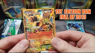 1ST EDITION TIN OPENING - CHARIZARD EX, VENUSAUR EX, BLASTOISE EX - POKEMON UNWRAPPED OT