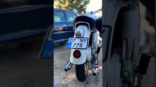 Old jawa bike exhaust sound