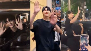 변우석 마닐라 팬미팅 '팬들과의 작별' Byeon Woo Seok greets fans after his fanmeeting in Manila Philippines 240623