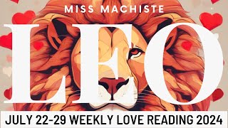 LEO - A BEAUTIFUL LOVE OFFER, LEO! This Could be THE ONE❗️❤️~ July 22-29 Love Weekly Tarot 2024