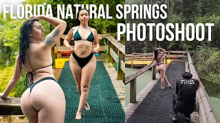 Natural Light Photoshoot at the Springs, Behind The Scenes