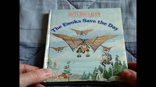 The Ewoks Save The Day - small pop up book 1983 (Return of The Jedi)