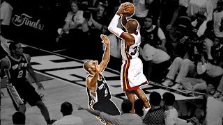 Breakdown of  Ray Allen's Series Saving 3 Point Shot