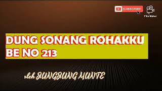 DUNG SONANG ROHAKKU BE NO 213