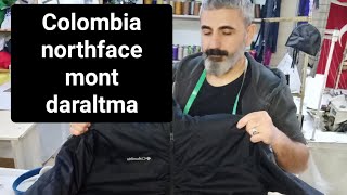 COLOMBİA /NORTHFACE ŞİŞME MONT DARALTMA Colombia ve northface mont nasıl daraltılır