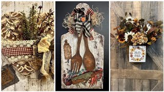 Thrifty Charm Decor: Shabby Chic, Vintage, Rustic Home & Wall Hangings Decor Idea #rustic #diy #home