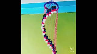 woolen craft | pom pom wall hanging | Handmade craft | wall hanging ideas