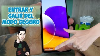 Samsung A72 Como Entrar y Salir Del Modo Seguro Android 12 y 13