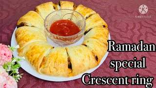 Crescent ring recipe | Ramadan special recipe | Taco crescent ring | Ifthar special recipe | Ep-86