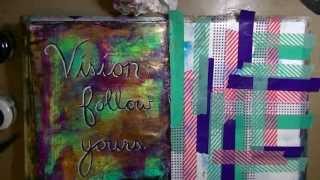 ABC Art Journal Series W "Washi...need I say more?"