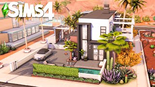 Modern Desert Home 🌵☀ | NO CC | The Sims 4 Speed Build