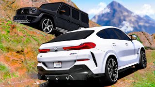 РЕАЛЬНАЯ ЖИЗНЬ В GTA 5 - ПРОВЕРКА BMW X6 M60 И ГЕЛИКА НА ПРОХОДИМОСТЬ! НА БМВ ЗАГОРЕЛСЯ ЧЕК! 🌊ВОТЕР