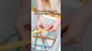 Reusable Silicone Drinking Straws Review | Amouhom Collapsible&Foldable Straw For Drinking