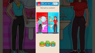 Level 221 - Which girl has boyfriend | IQ Boost | #walkthrough #viral #iqboost #trending