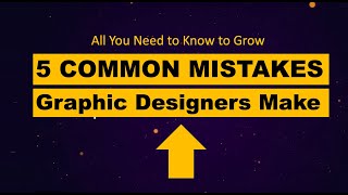 5 Common Mistakes Graphic Designers Make — Know This So That AI Can't Replace You #design #youtube