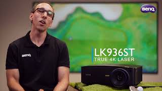 Most Immersive Golf Simulator & Home Theater Projector - BenQ LK936ST