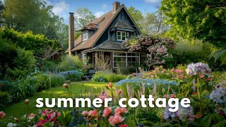 Summer Cottage Ambience 🌸ㅣNature Sounds & Summer Garden AmbienceㅣCottage Core Ambience