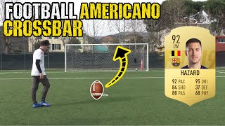 CROSSBAR CON LA PALLA DA FOOTBALL AMERICANO-Hazard Challenge