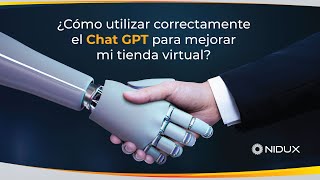 Webinar ChatGPT para eCommerce NIDUX