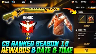 Cs ranked season 10 reward || clash squad rank season 10 kab aayega || m1887 aayegi ya nahi?