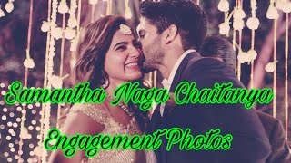 Samantha Naga Chaitanya Engagement Photo...Watch Full Video...