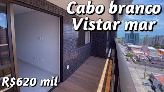 Apartamento novo vista mar 2 quarto no Cabo Branco João Pessoa/PB R$620 mil