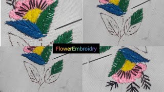 stuuning flower |embroidery design |simple embroidery All N1