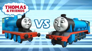 THOMAS AND FRIENDS GO GO THOMAS - EDWARD AMD GORDON IN PARTY RACE ( 153 )