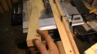 How to get a straight, flat, square edge on timber, the easy way!