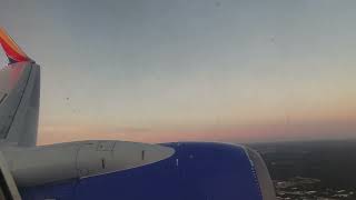 Southwest Airlines Landing in Baltimore Airport/ washington International Airport