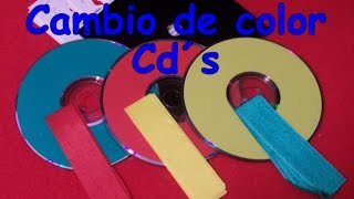 Cambio Color Cd´s ( Color Changing Cd´s ) N / Revelado