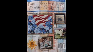 Flosstube #105 Punch Needle & Primitive Stitcher Summer 2024 flip-thru