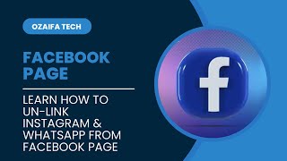 How to Unlink Whatsapp and Instagram Account from Facebook Page in 2024 on your Laptop/PC || Part 04