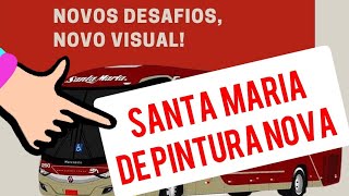 Santa Maria Transportes: Surgiu a Nova pintura no modelo New G7 🤔