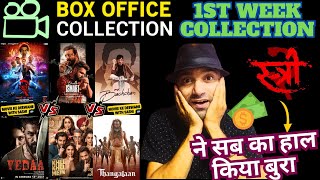 Box Office Battle: Stree 2, Vedaa, Khel Khel Mein, Double I Smart & More Weekly Collection Revealed!