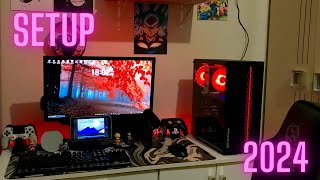 MEU SETUP GAMER 2024 - Vocês não vão acreditar…