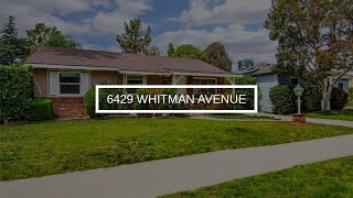 6429 Whitman Avenue | Lake Balboa Real Estate