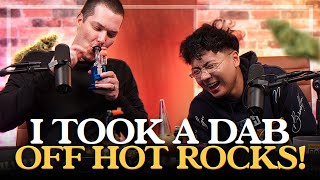 Erick Khan & Tim REACT To TAKING HOT ROCK DABS!