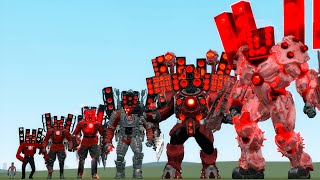 NEW ALL SIZE  SPEAKERMAN TITAN! In Garrys Mod!