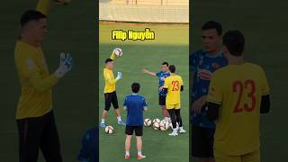 Đặng Văn Lâm VS Filip Nguyễn bay lượn như chim #dokimphuc #VFF #GoldenStarWarriors #AcecookVietnam