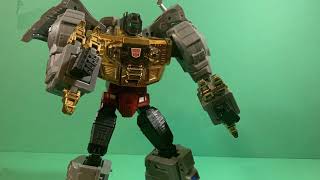 Transformers G1 Grimlock Stop Motion