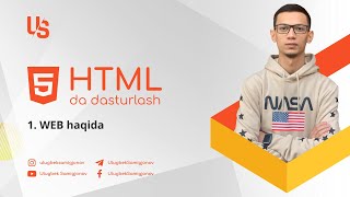 HTMLda dasturlash | 1. WEB haqida