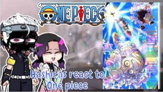 Hashiras React to ONE PIECE 🌊|| Luffy / Joyboy | 🇺🇸/ 🇧🇷 | Gear 5 |🏴‍☠️ One Piece Gacha React