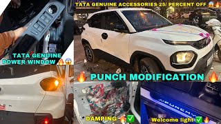 ✅2024 TATA PUNCH✅ || TATA PUNCH BASE TO TOP MODIFICATION 🔥|| PUNCH KO KARA KUCH ALAG HI MODIFIED 🔥