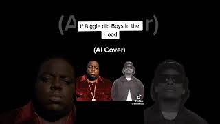 If Biggie did Boys in the Hood AI Cover #AI #Reels #Biggie